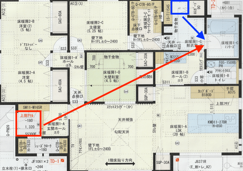 勝手口を脱衣所に設置した４つの理由 勝手口に採用 却下した物あり